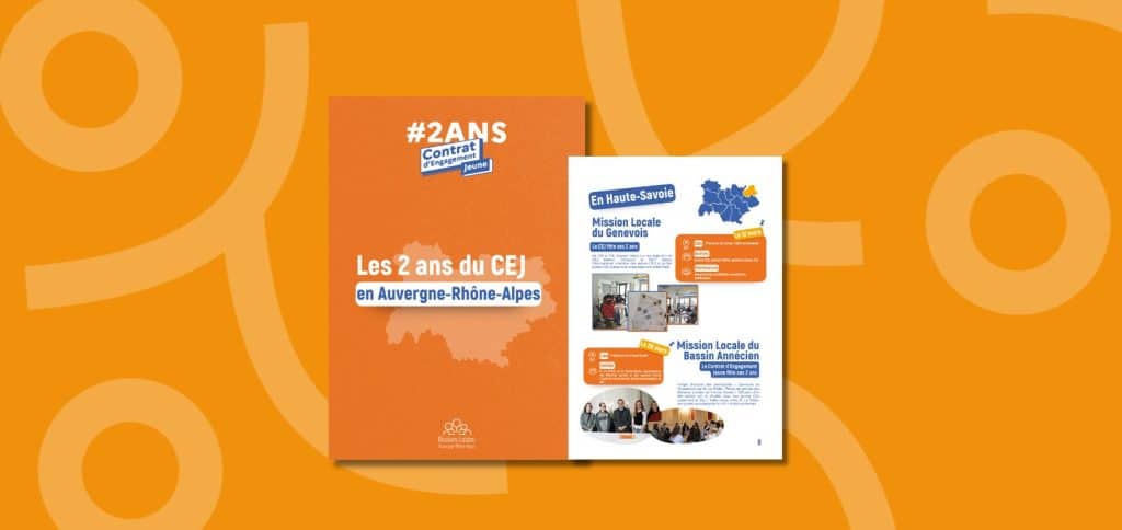 Livret des 2 ans du CEJ Missions Locales AURA